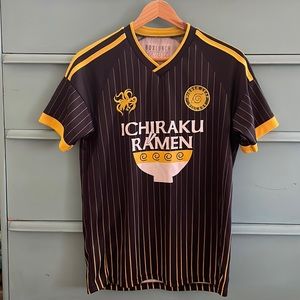 Naruto Ichiraku Ramen Jersey Boxlunch Collection Adult Mens X Small Black Gold